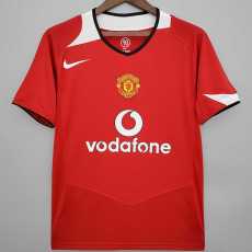 04 06 Man Utd Home Retro Men Soccer jersey AAA38523