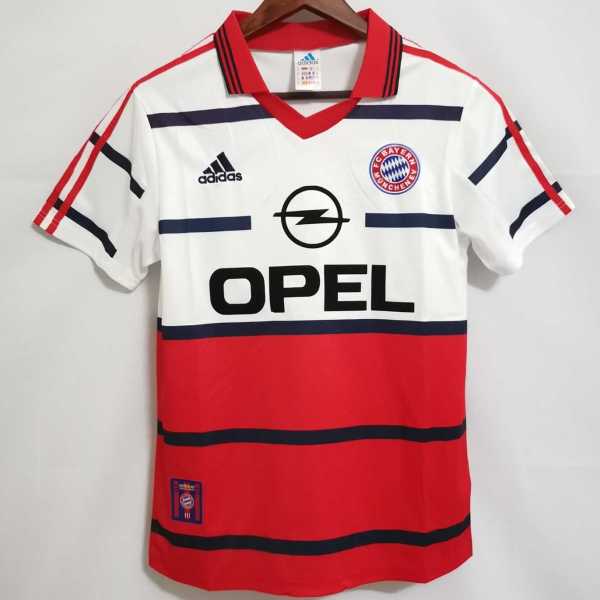 99 00 Bayern Away Retro Men Soccer jersey AAA37470