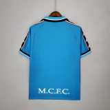 97 99 Man City Home Retro Men Soccer jersey AAA38579