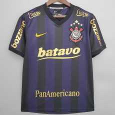09 10 Corinthians Away Retro Men Soccer jersey AAA36697