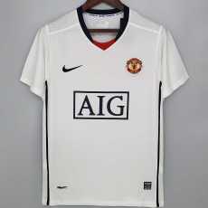 08 09 Man Utd Away Retro Men Soccer jersey AAA38676