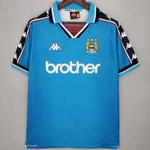 97 99 Man City Home Retro Men Soccer jersey AAA38579