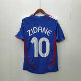 2006 France Home Retro Men Soccer jersey AAA40539
