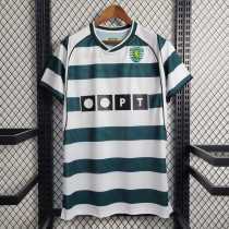 02 04 Sporting CP Home Retro Men Soccer jersey AAA40532