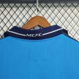 01 02 Man City Home Retro Men Soccer jersey AAA41203