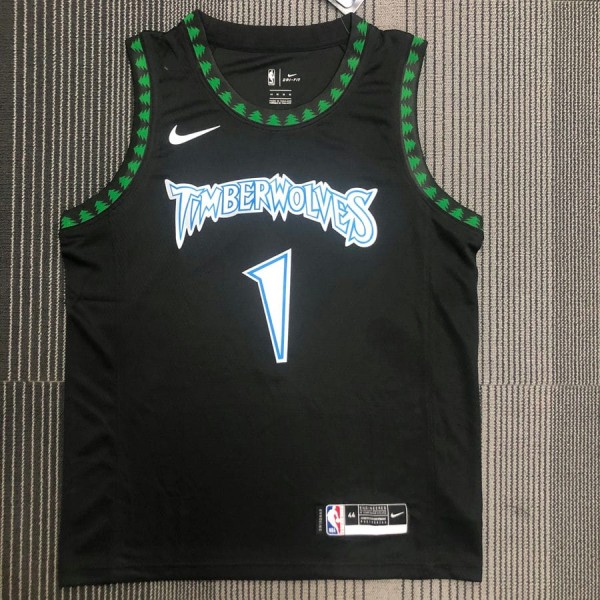 18 19 TIMBERWOLVES EDWARDS #1 NBA Jerseys AAA41296