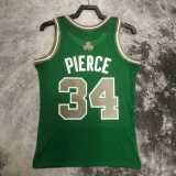 07 08 CELTICS PIERCE #34 Green NBA Jerseys AAA42830
