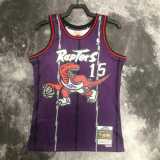 99 00 RAPTORS CARTER #15 Purple NBA Jerseys AAA42139