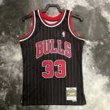 96 97 BULLS PIPPEN #33 Black NBA Jerseys AAA42119