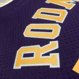 98 99 LAKERS RODMAN #73 Purple NBA Jerseys AAA42114