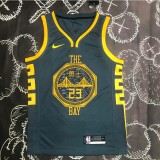 18 19 WARRIORS GREEN #23 NBA Jerseys AAA41281