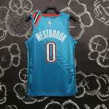 19 20 THUNDER WESTBROOK #0 NBA Jerseys AAA41303