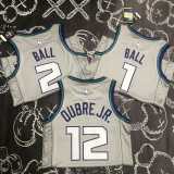 19 20 HORNETS BALL #1 NBA Jerseys AAA41301