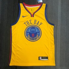 18 19 WARRIORS THOMPSON #11 NBA Jerseys AAA41292
