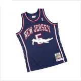 06 07 NETS KIDO #5 Dark Blue NBA Jerseys AAA42837
