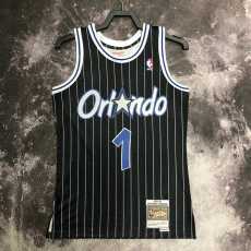 95 96 MAGIC HARDAWAY #1 Black NBA Jerseys AAA42148