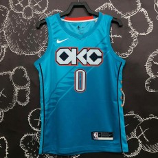 19 20 THUNDER WESTBROOK #0 NBA Jerseys AAA41303