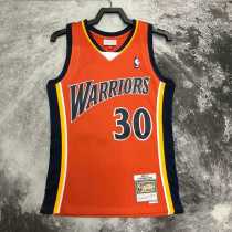 10 11 WARRIORS CURRY #30 Orange NBA Jerseys AAA42094