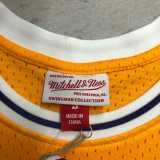 99 00 LAKERS RODMAN #73 Yellow NBA Jerseys AAA42103