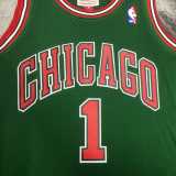 08 09 BULLS ROSE #1 Green NBA Jerseys AAA42827