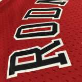 98 99 BULLS RODMAN #91 Red NBA Jerseys AAA42126