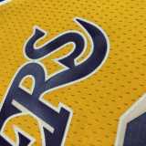 99 00 LAKERS RODMAN #73 Yellow NBA Jerseys AAA42103