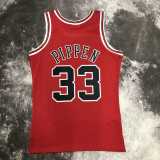 98 99 BULLS PIPPEN #33 Red NBA Jerseys AAA42125