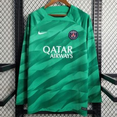 23 24 PSG GKG Fans Version Long Sleeve Men Soccer jersey AAA42965