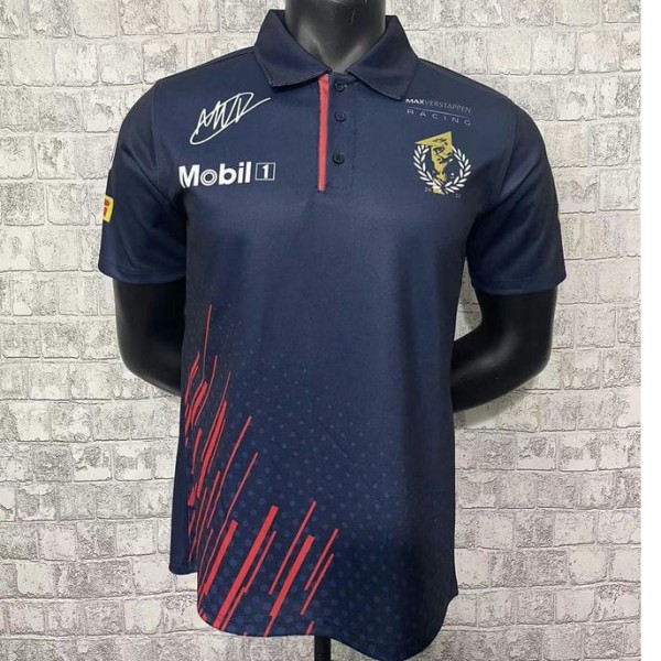2021 Red Bull F1 Champion Dark Blue Polo Racing Suit AAA43049