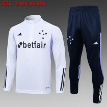 23 24 Cruzeiro Half Pull Tracksuit AAA43632