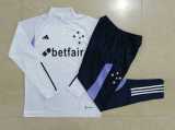 23 24 Cruzeiro Half Pull Tracksuit AAA43632