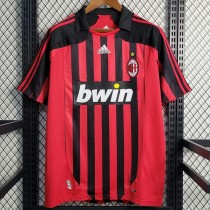 07 08 ACM Home Retro Men Soccer jersey AAA43698