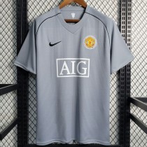 07 08 Man Utd GKR Retro Men Soccer jersey AAA43641