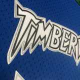 03 04 TIMBERWOLVES GARNETT #21 Blue NBA Jerseys AAA43673