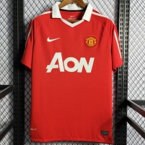 10 11 Man Utd Home Retro Men Soccer jersey AAA43643