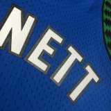 03 04 TIMBERWOLVES GARNETT #21 Blue NBA Jerseys AAA43673