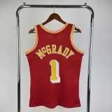 04 05 ROCKETS MCGRADY #1 Red NBA Jerseys AAA43674