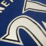 03 04 TIMBERWOLVES GARNETT #21 Blue NBA Jerseys AAA43673