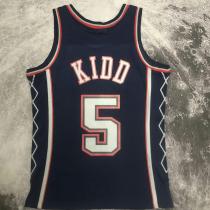 06 07 NETS KIDO #5 Dark Blue NBA Jerseys AAA43676