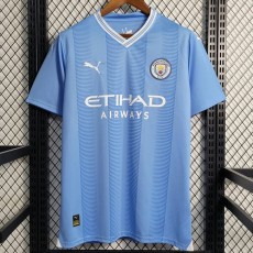 23 24 Man City Home Fans Version Men Soccer jersey AAA43760