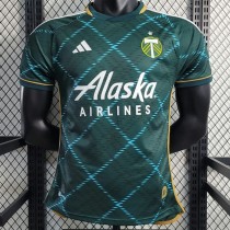 23 24 Portland Timbers Home Player Version Men Soccer jersey AAA43822