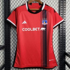 23 24 Colo-Colo Away Fans Version Women Soccer jersey AAA43777