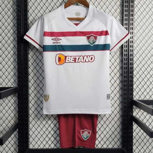 23 24 Fluminense Away Fans Version Kids Soccer jersey AAA44060