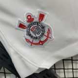 23 24 Corinthians Away Fans Version Soccer Shorts AAA43928