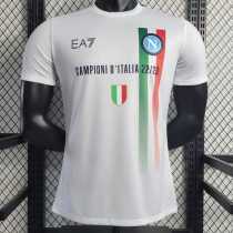 23 24 Napoli photo Champions Player Version Men Soccer jersey AAA44017