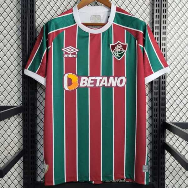 23 24 Fluminense Home Fans Version Men Soccer jersey AAA44008