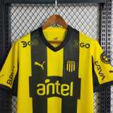 23 24 CA Penarol Home Fans Version Men Soccer jersey AAA43913