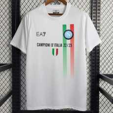 23 24 Napoli photo Champions Version Fans Version Men Soccer jersey AAA44018