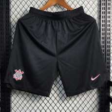 23 24 Corinthians Home Fans Version Soccer Shorts AAA43929