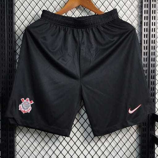 23 24 Corinthians Home Fans Version Soccer Shorts AAA43929